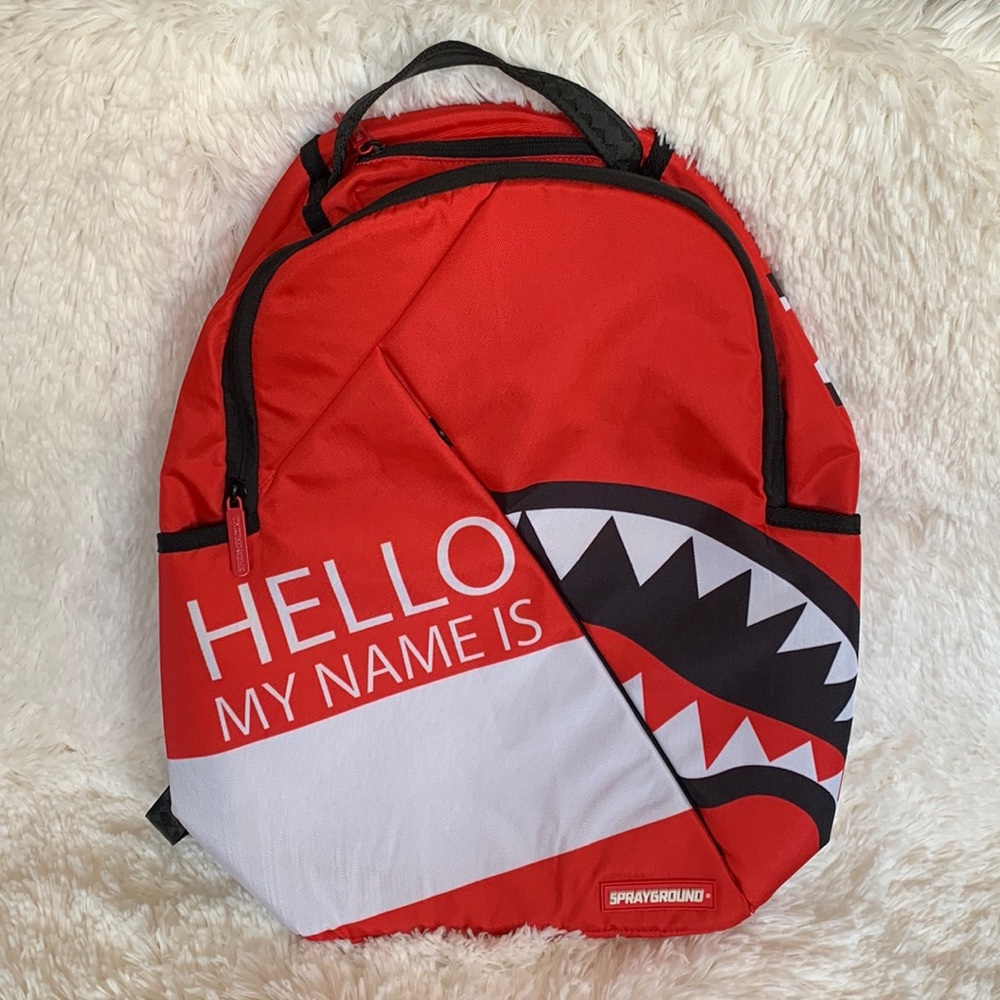 Sprayground “My name is” backpack